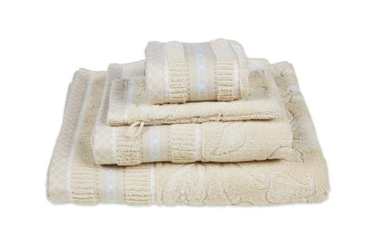 Pip Studio Jasmin Jacquard Badtextilien - Sand
