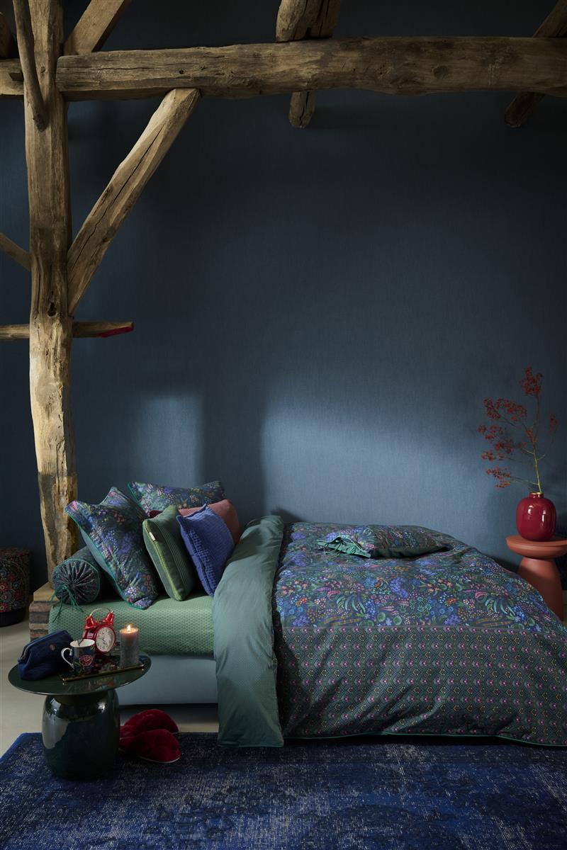 Pip Studio Querida Bettwäsche - Dunkelblau