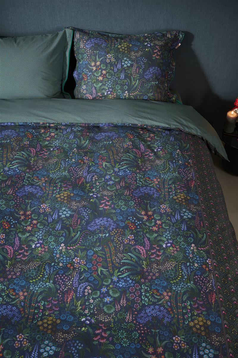 Pip Studio Querida Bettwäsche - Dunkelblau