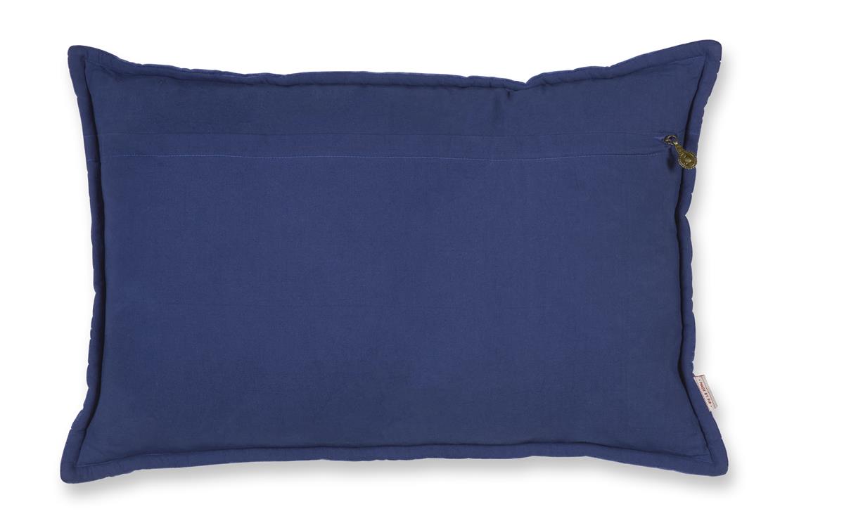 Pip Studio Velvet Sky Zierkissen - Dunkelblau
