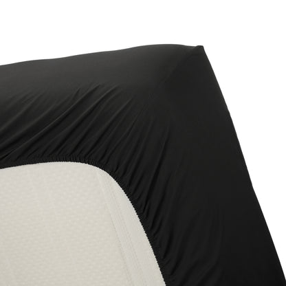 Ambiante Splittopper fitted sheet - Cotton - Black