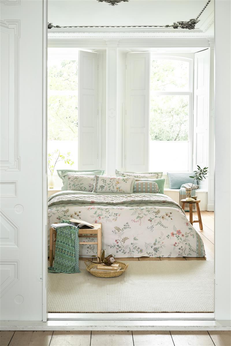 Pip Studio Kili Flower Bedding - White