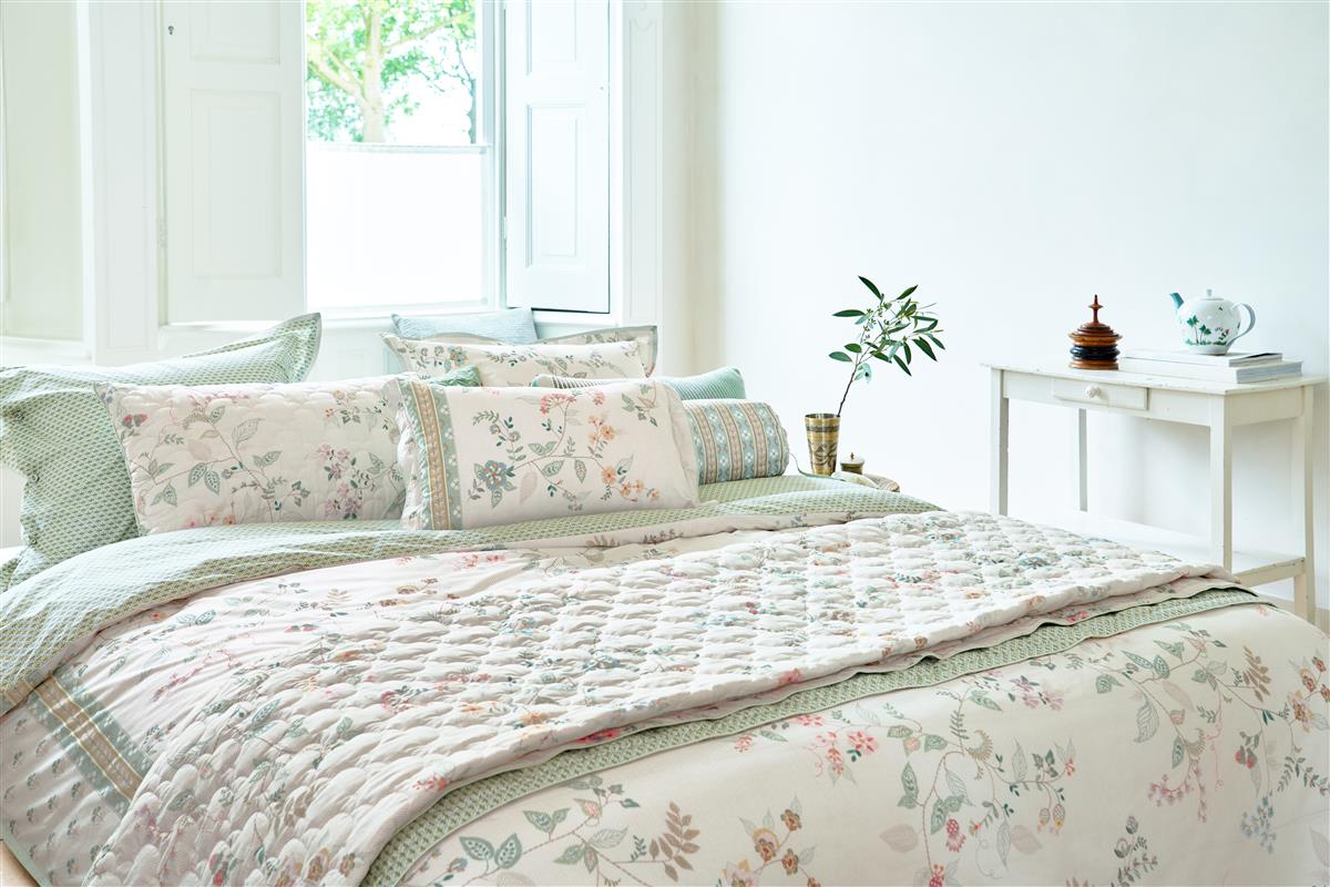 Pip Studio Kili Flower Bedding - White
