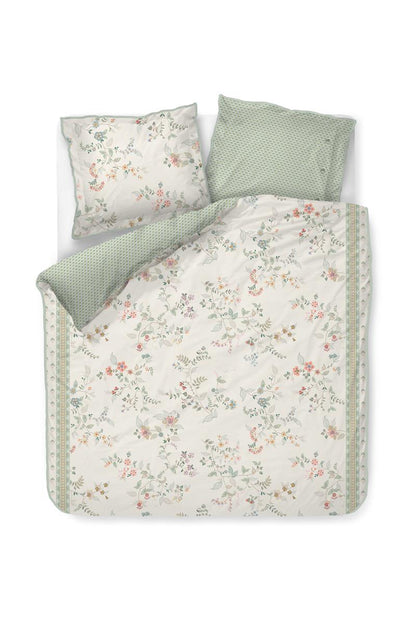 Pip Studio Kili Flower Bedding - White