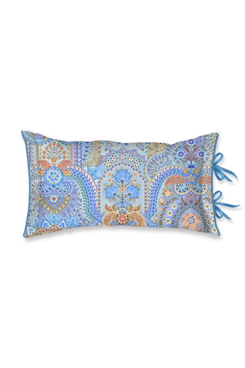 Pip Studio Jabali Flower Zierkissen - Blau