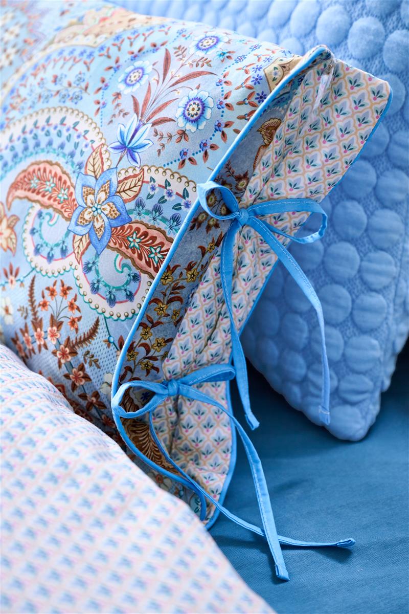 Pip Studio Jabali Flower Zierkissen - Blau