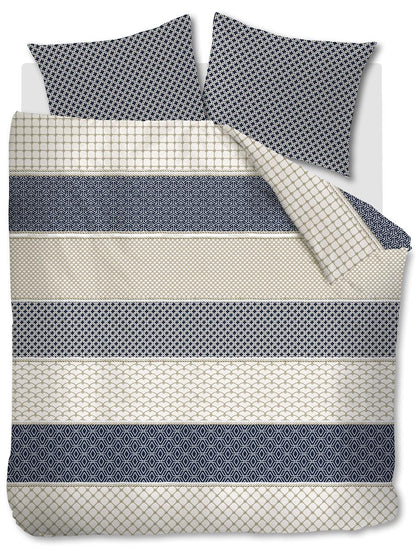Riviera Maison Ropes Bettwäsche - Marineblau
