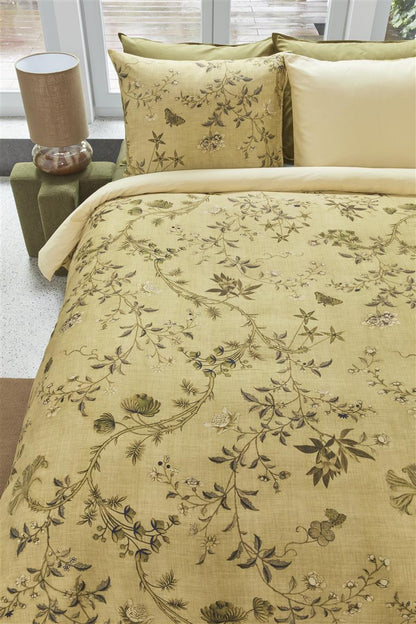 Beddinghouse Charlotte bed linen - olive green