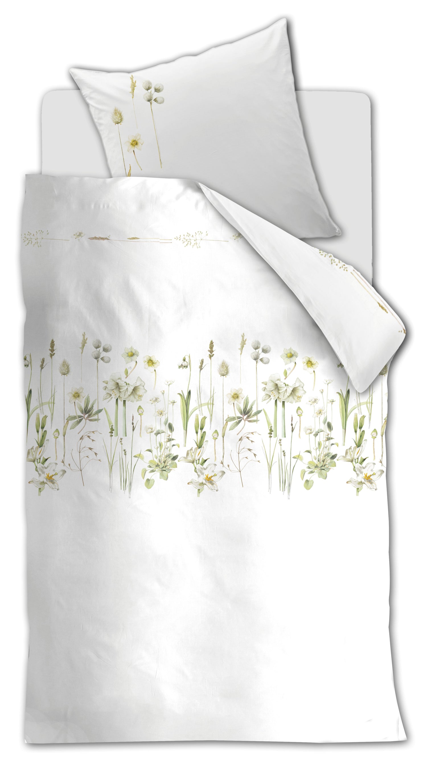 Marjolein Bastin Amaryllis Bettwäsche - Weiß