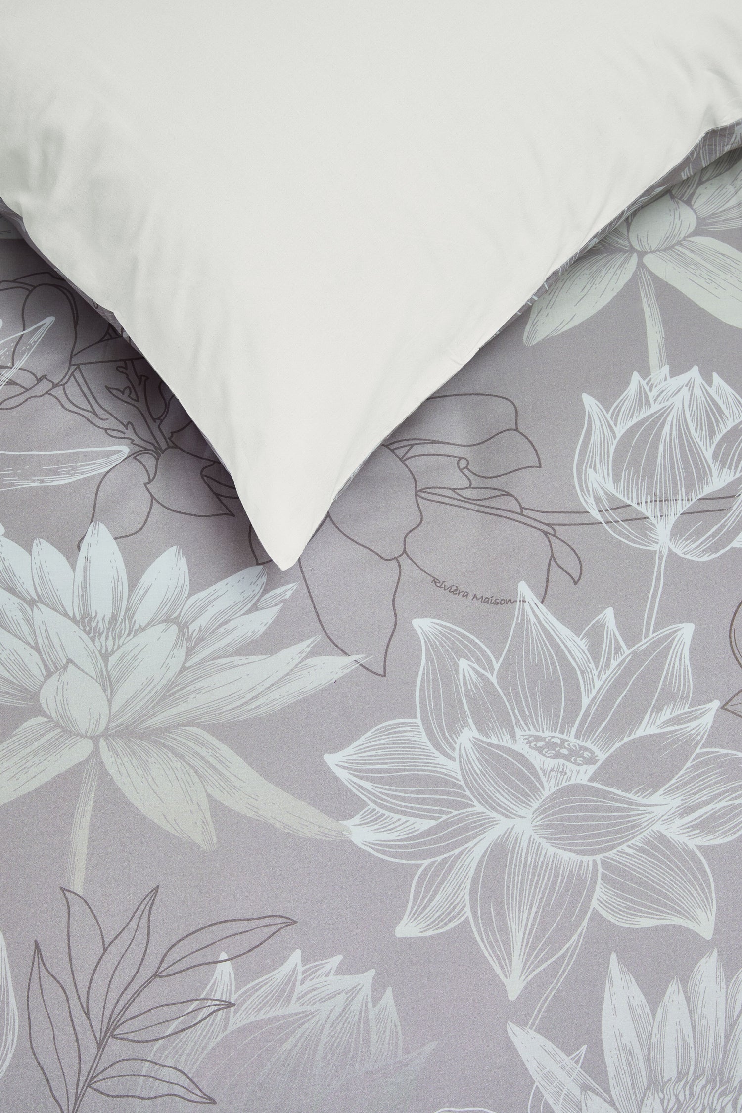 Rivièra Maison Amelia Bettwäsche - Taupe