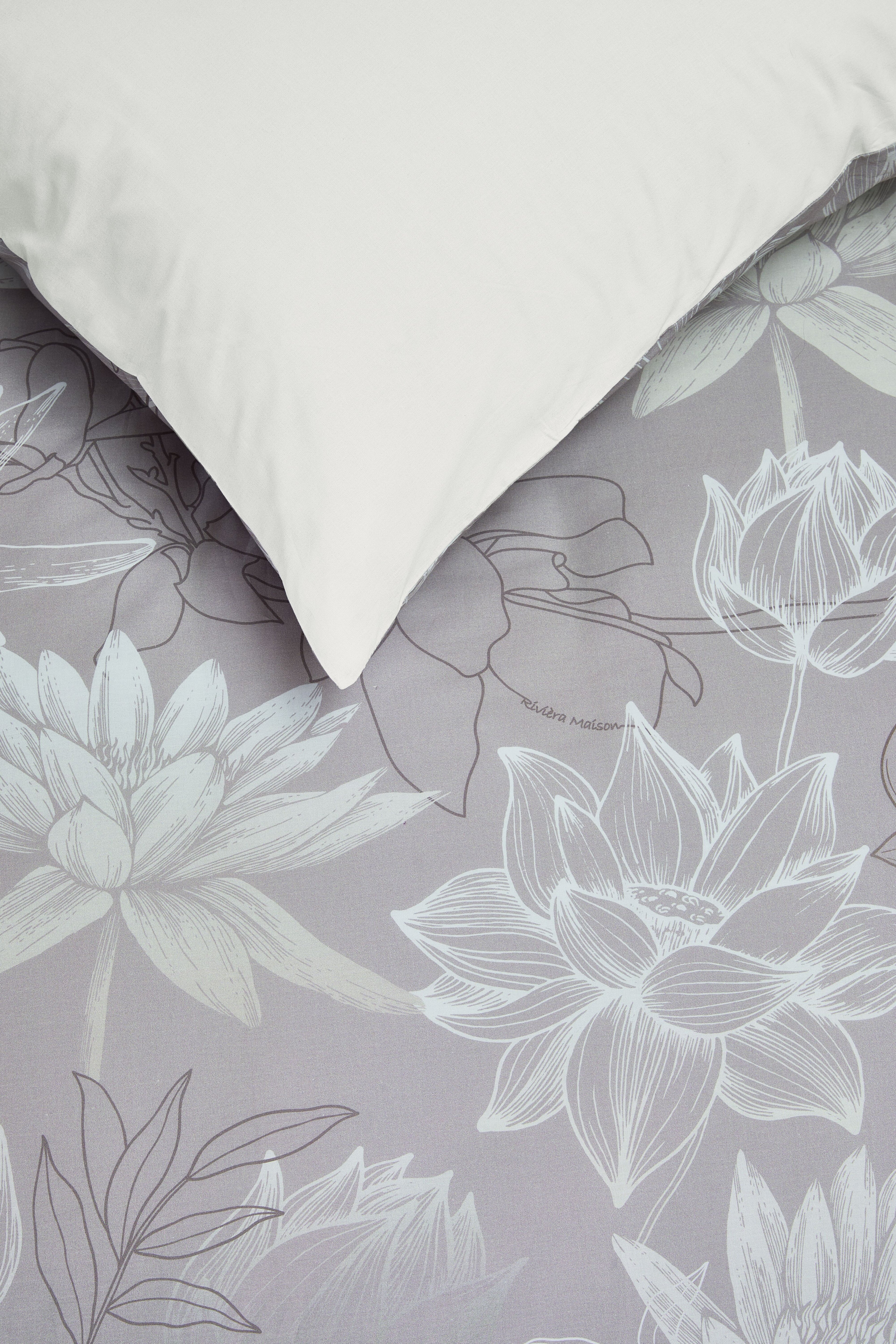 Rivièra Maison Amelia Bettwäsche - Taupe