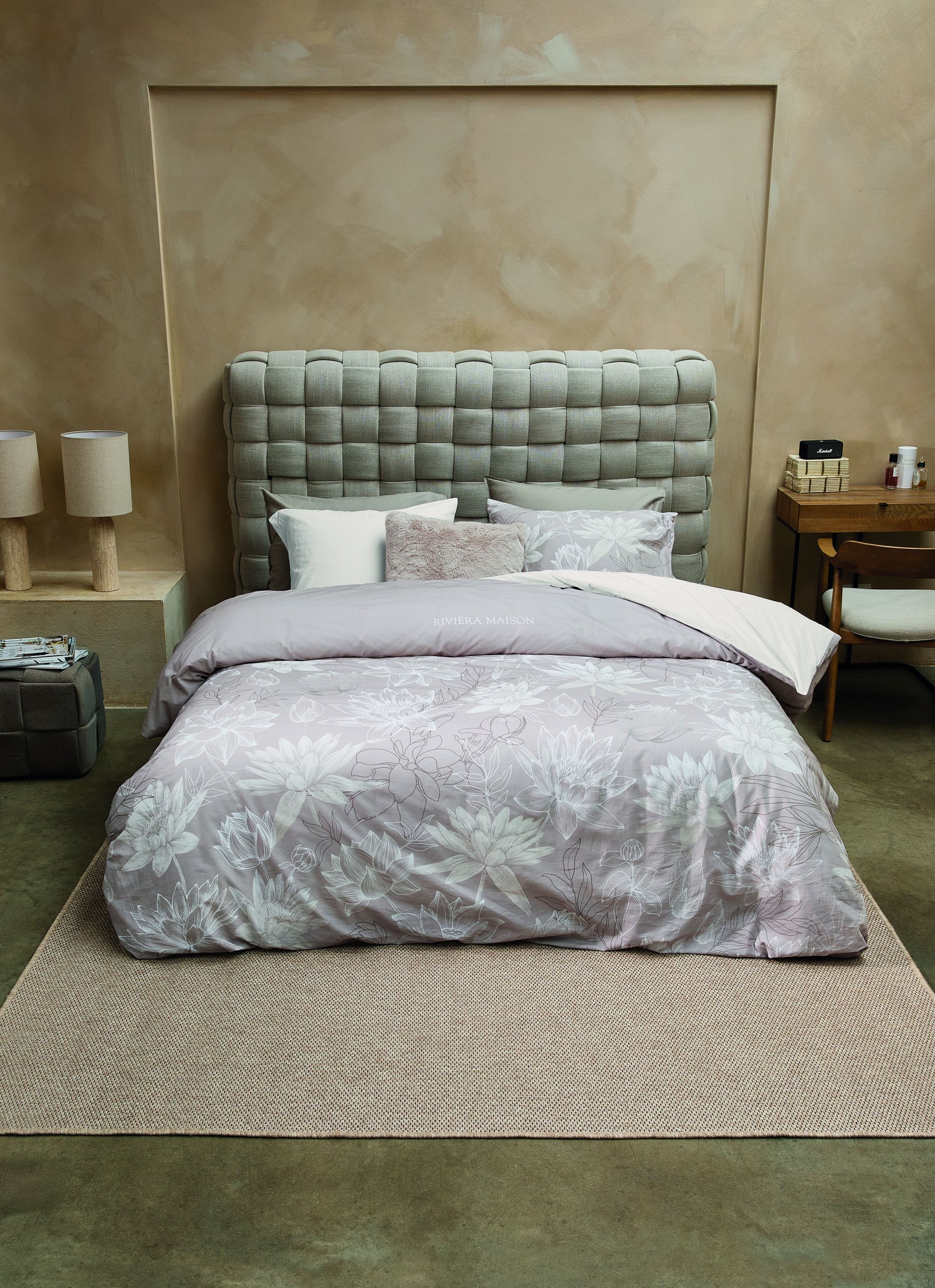 Rivièra Maison Amelia Bettwäsche - Taupe