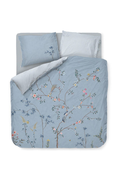 Pip Studio Bamboo Blossom Bettwäsche - Hellblau