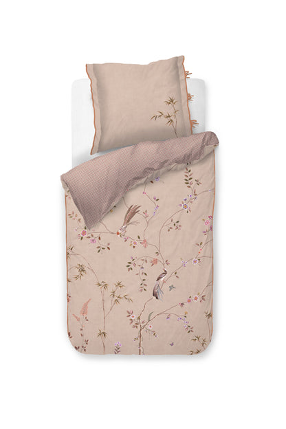 Pip Studio Bamboo Blossom Bettwäsche - Khaki
