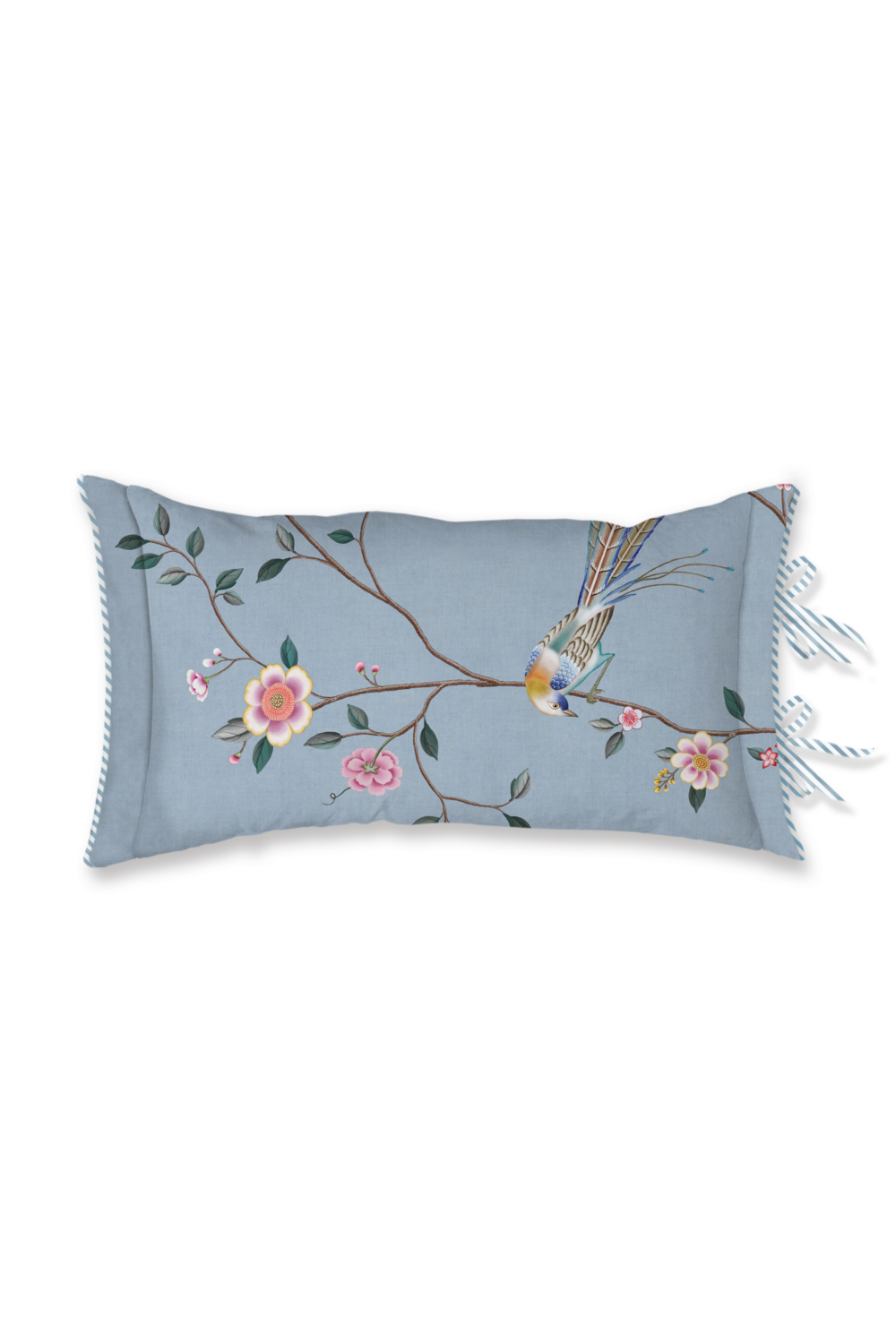 Pip Studio Bamboo Blossom Kissen - Hellblau