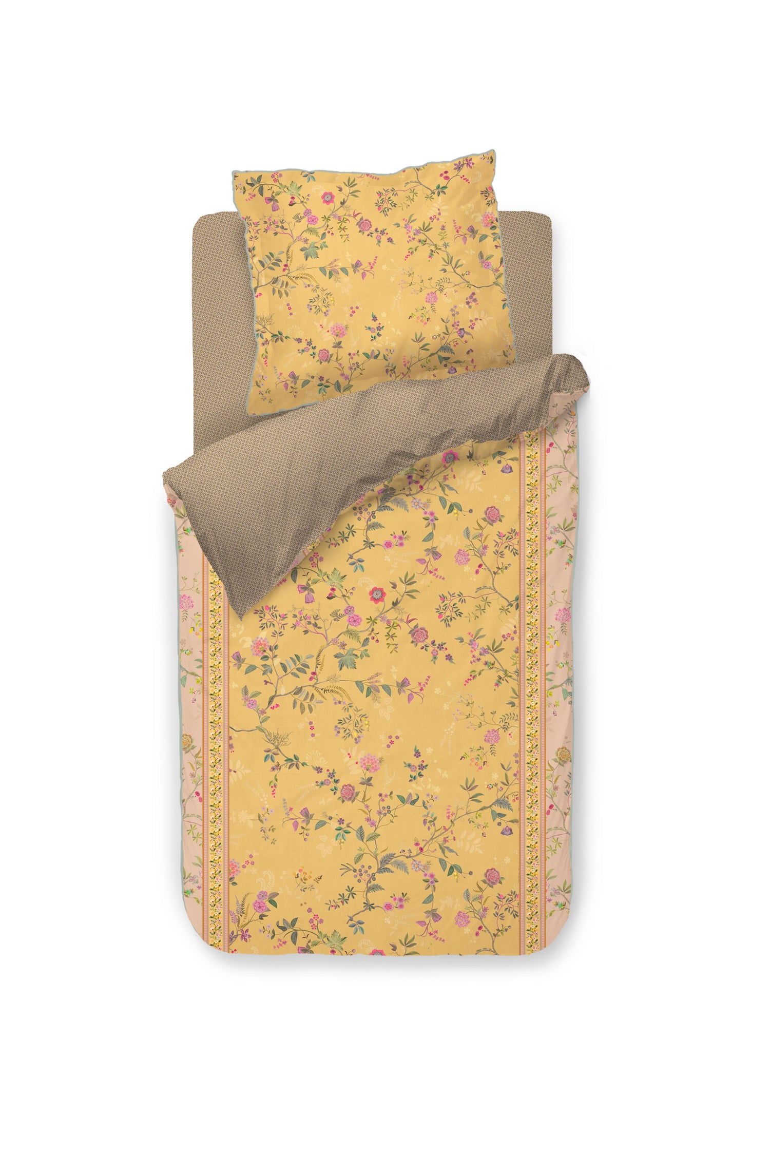 Pip Studio Bodhi Flower Bettwäsche - Gelb
