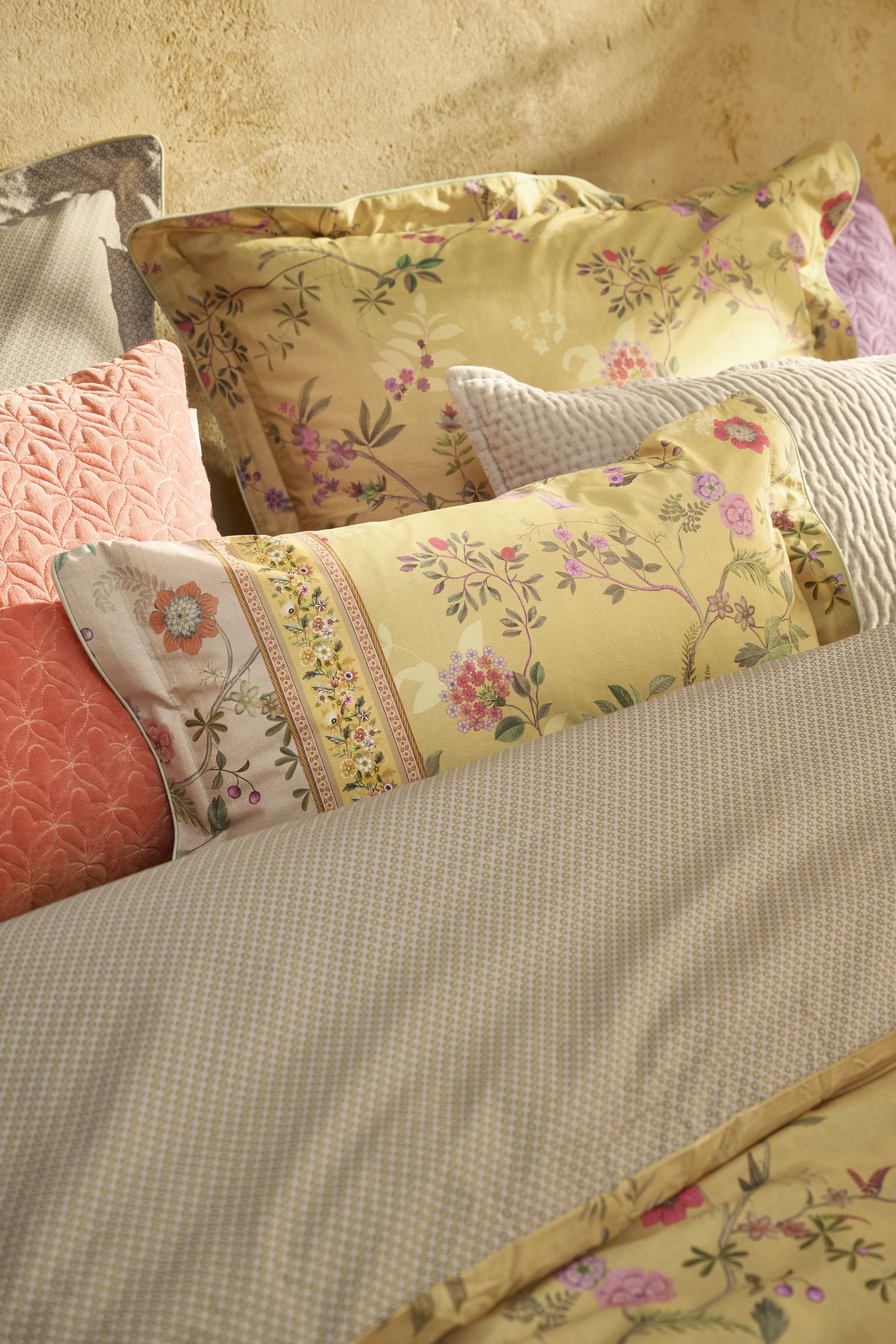 Pip Studio Bodhi Flower Bettwäsche - Gelb