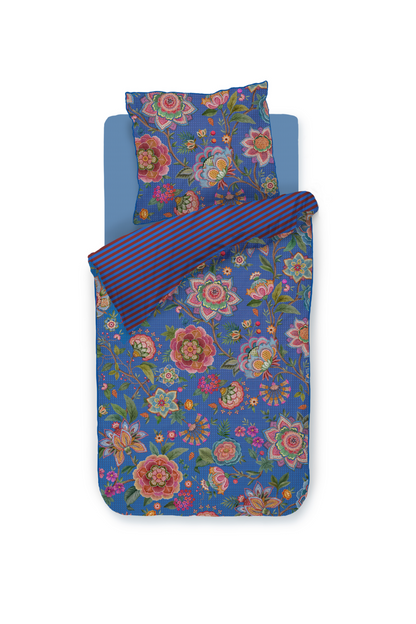 Pip Studio Bombay Bold Bettwäsche - Dunkelblau