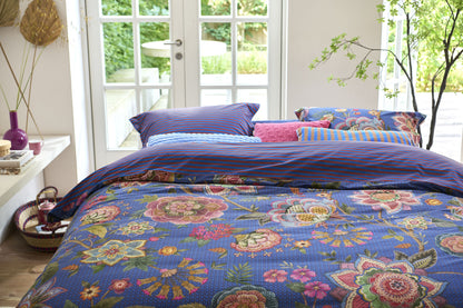 Pip Studio Bombay Bold Bettwäsche - Dunkelblau
