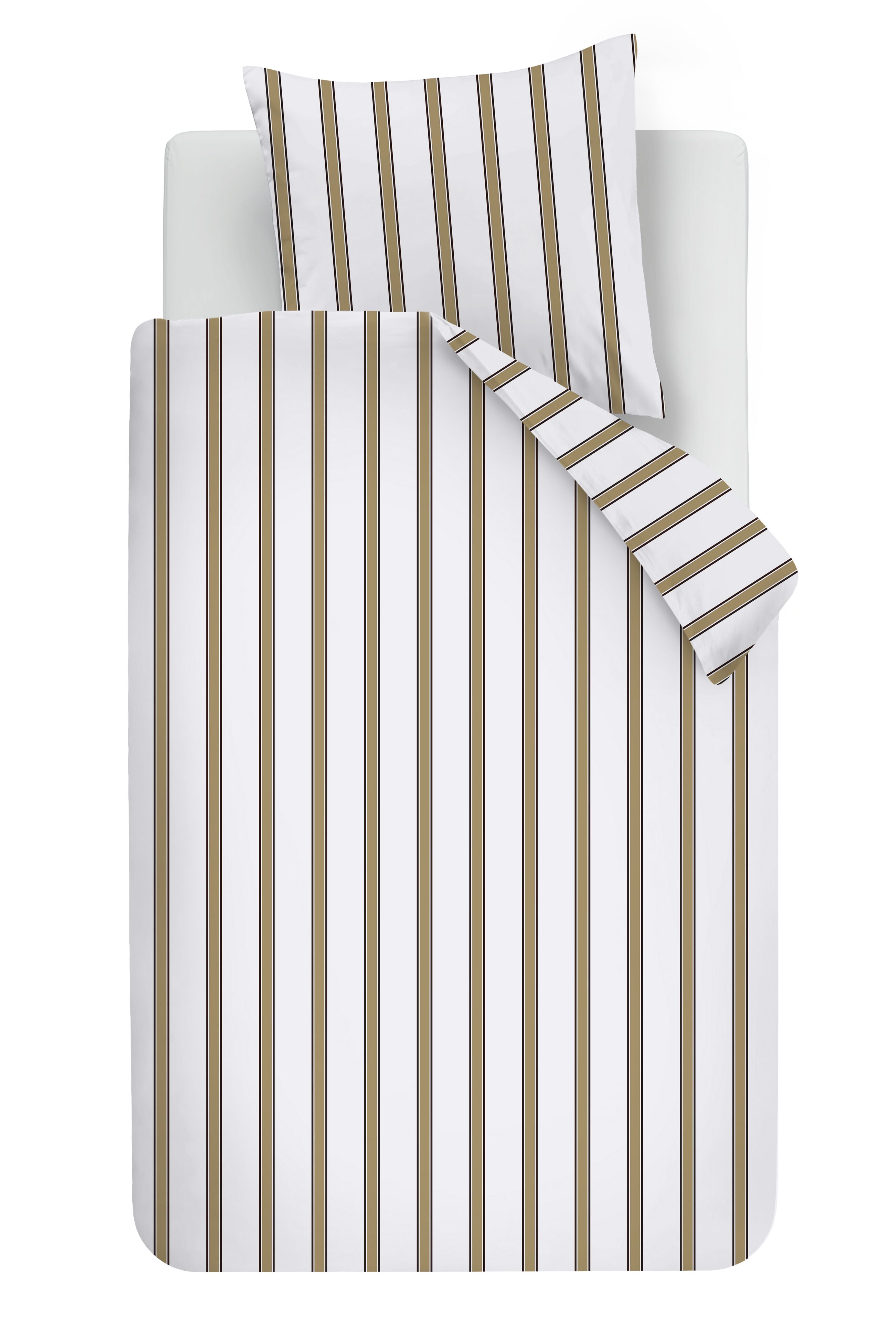 vtwonen Fun Stripe Bettwäsche - Sand