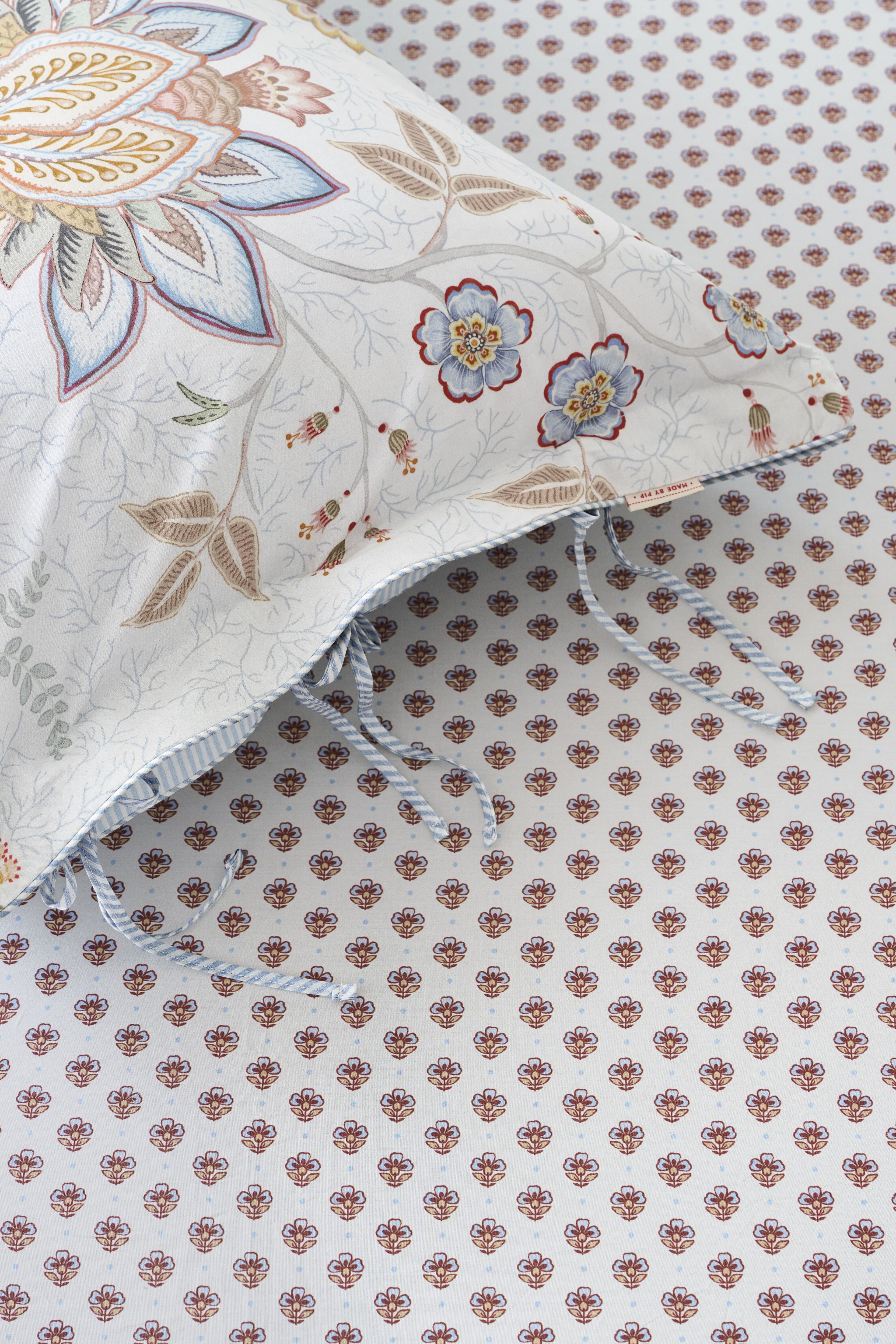 Licht blauw Spannbettlaken - Baumwolle - Hellblau