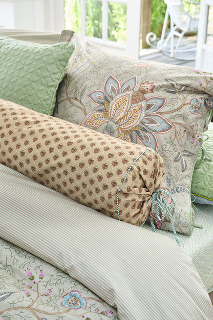 Pip Studio Jaipur Flower Kissen - Grün