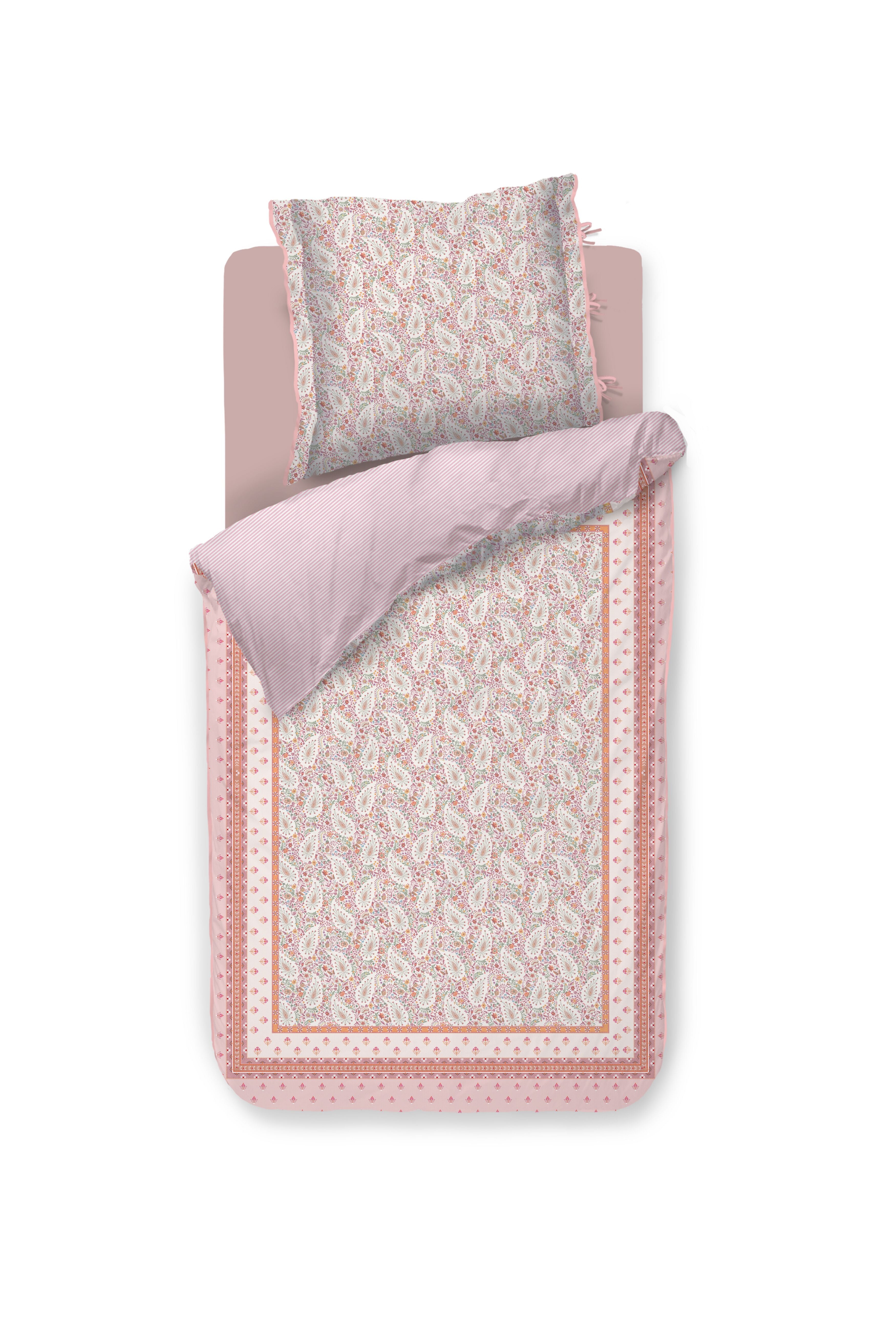 Pip Studio Kairi Bloom Bettwäsche - Hellrosa