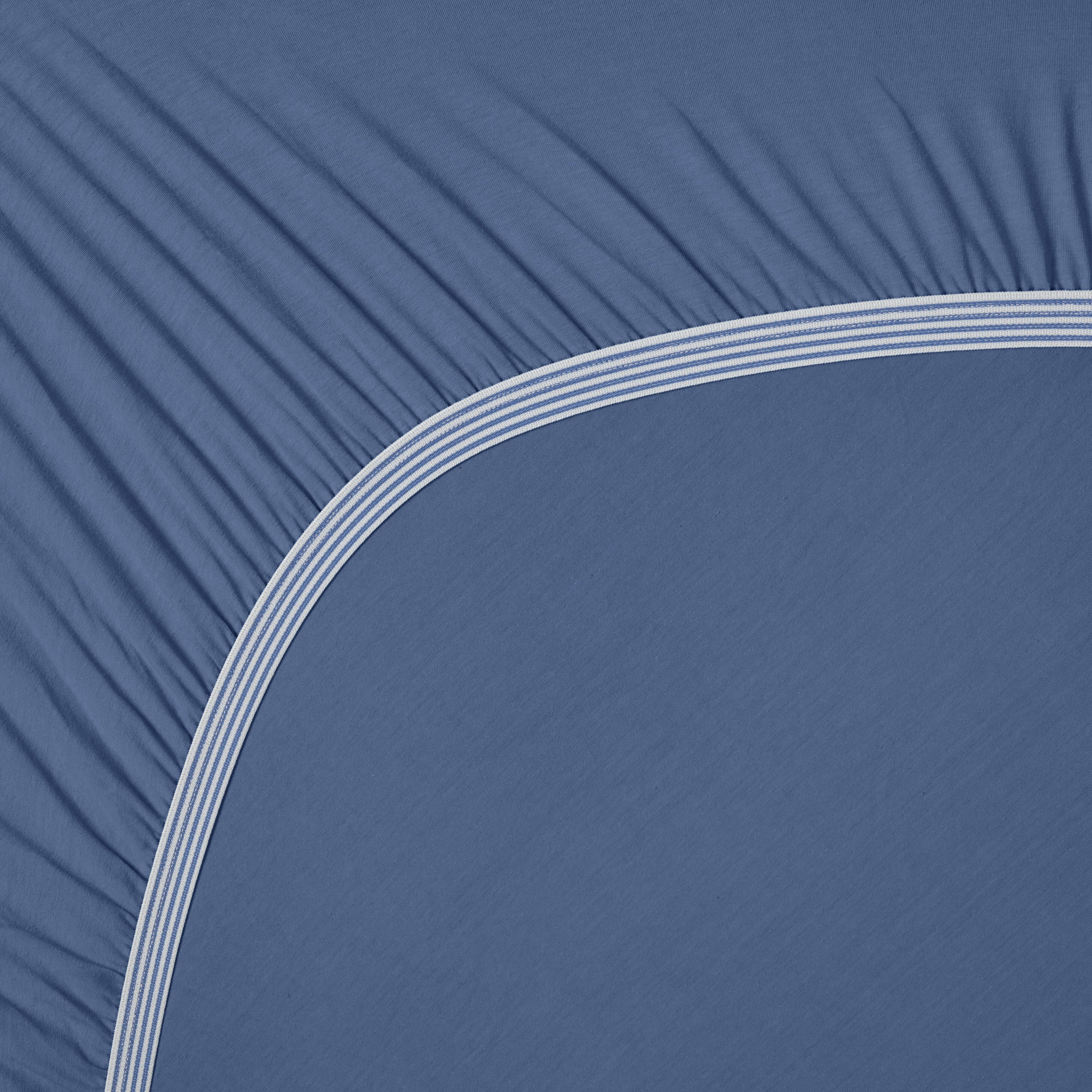Pip Studio fitted sheet - Jersey Lycra - Blue