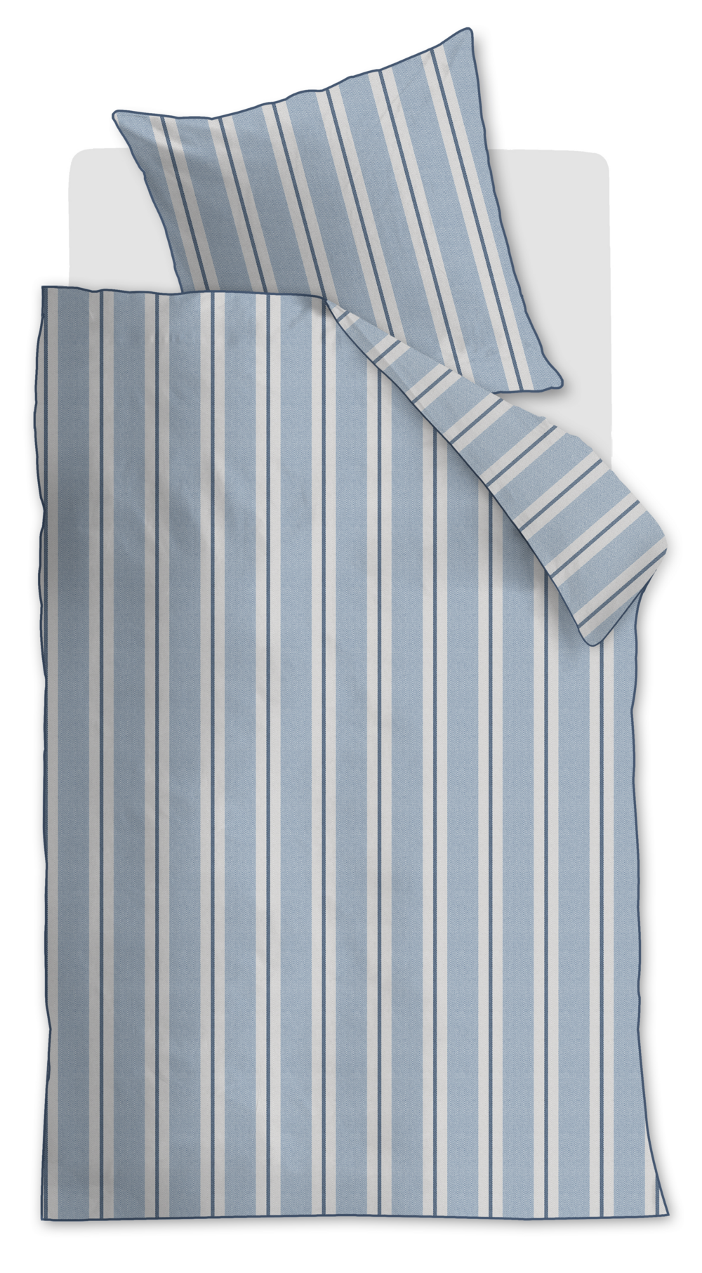 Rivièra Maison Silvan Bettwäsche - Blau