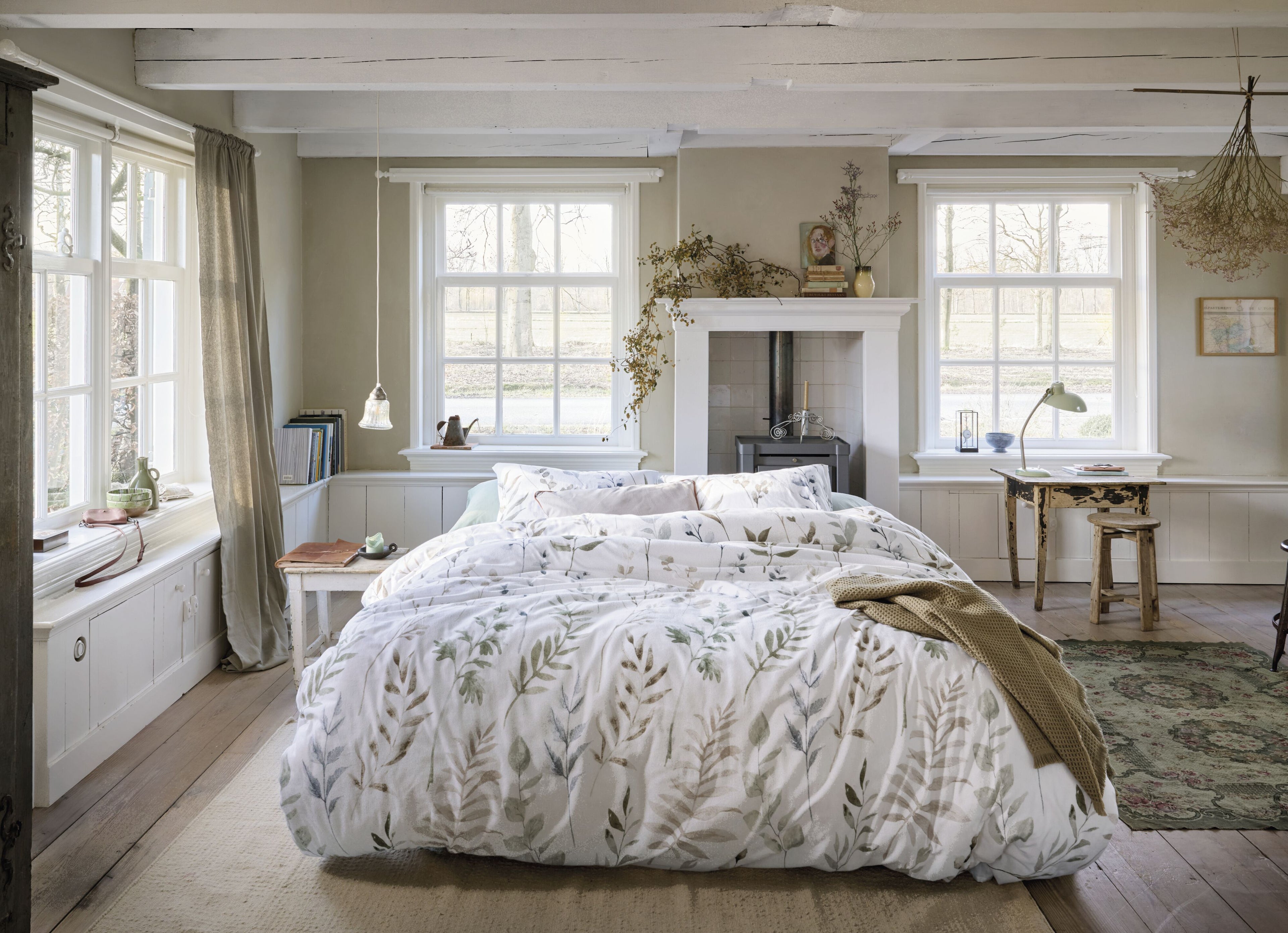 Ariadne at Home Twigs Bettwäsche - Weiß