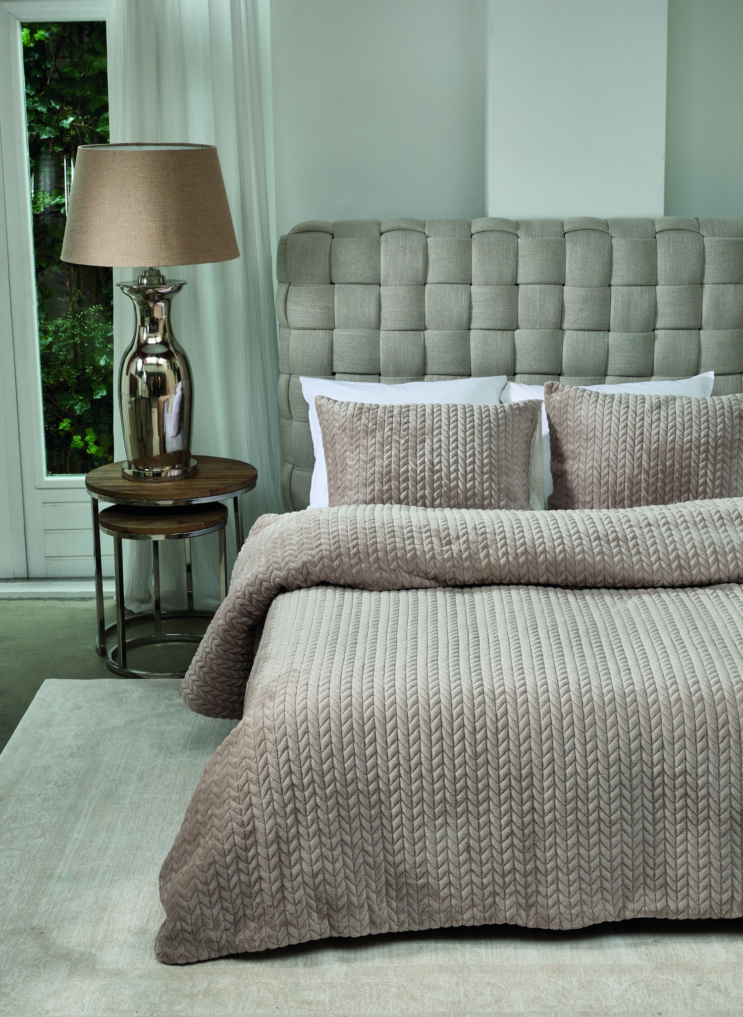 Rivièra Maison Whisper Soft Bettwäsche - Taupe