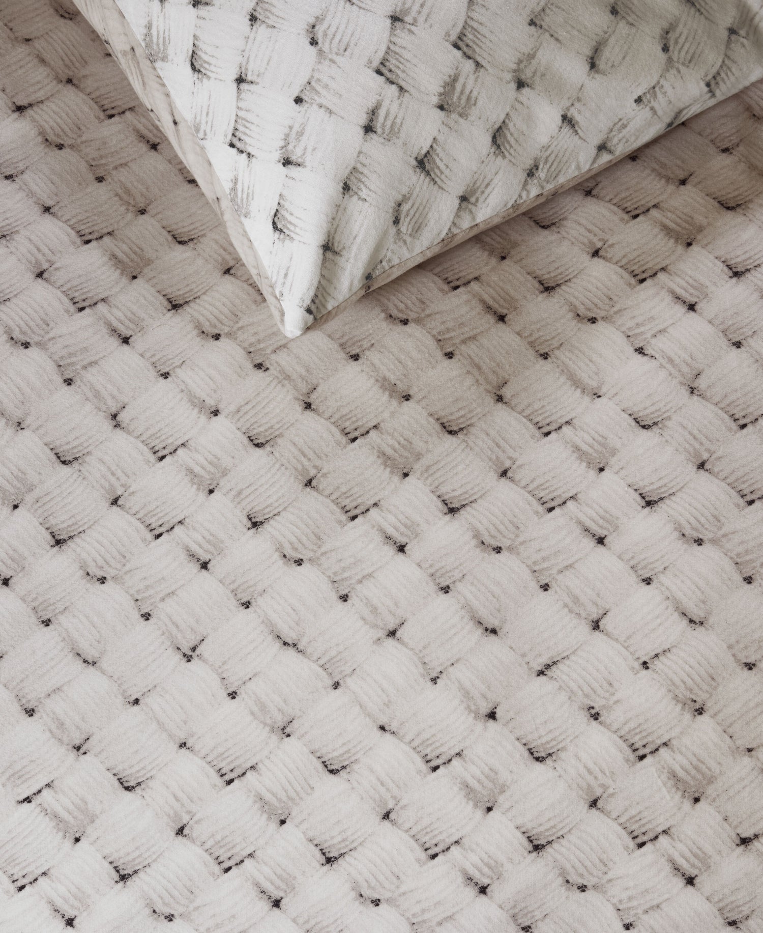 Rivièra Maison Woven Wool Bettwäsche - Natur