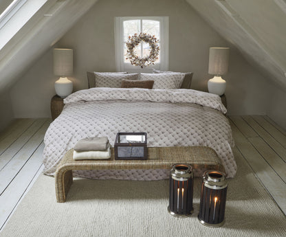 Rivièra Maison Woven Wool Bettwäsche - Natur