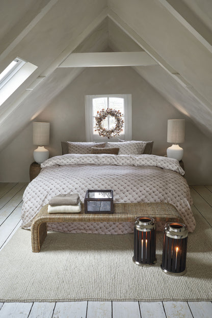 Rivièra Maison Woven Wool Bettwäsche - Natur