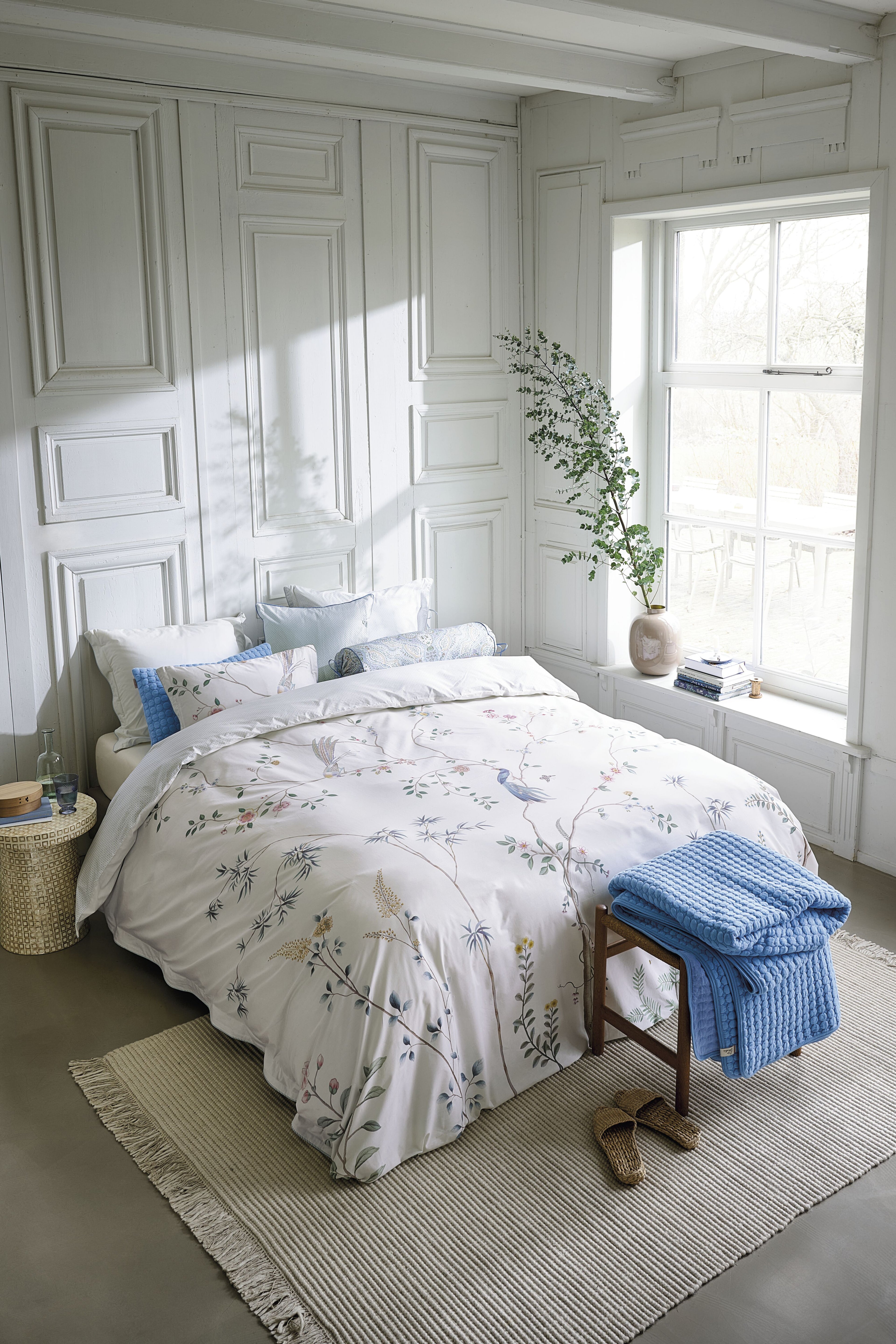 Pip Studio Bamboo Blossom Bettwäsche - Weiß