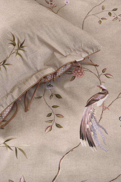 Pip Studio Bamboo Blossom Bettwäsche - Khaki