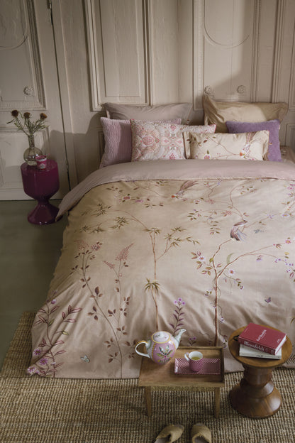 Pip Studio Bamboo Blossom Bettwäsche - Khaki