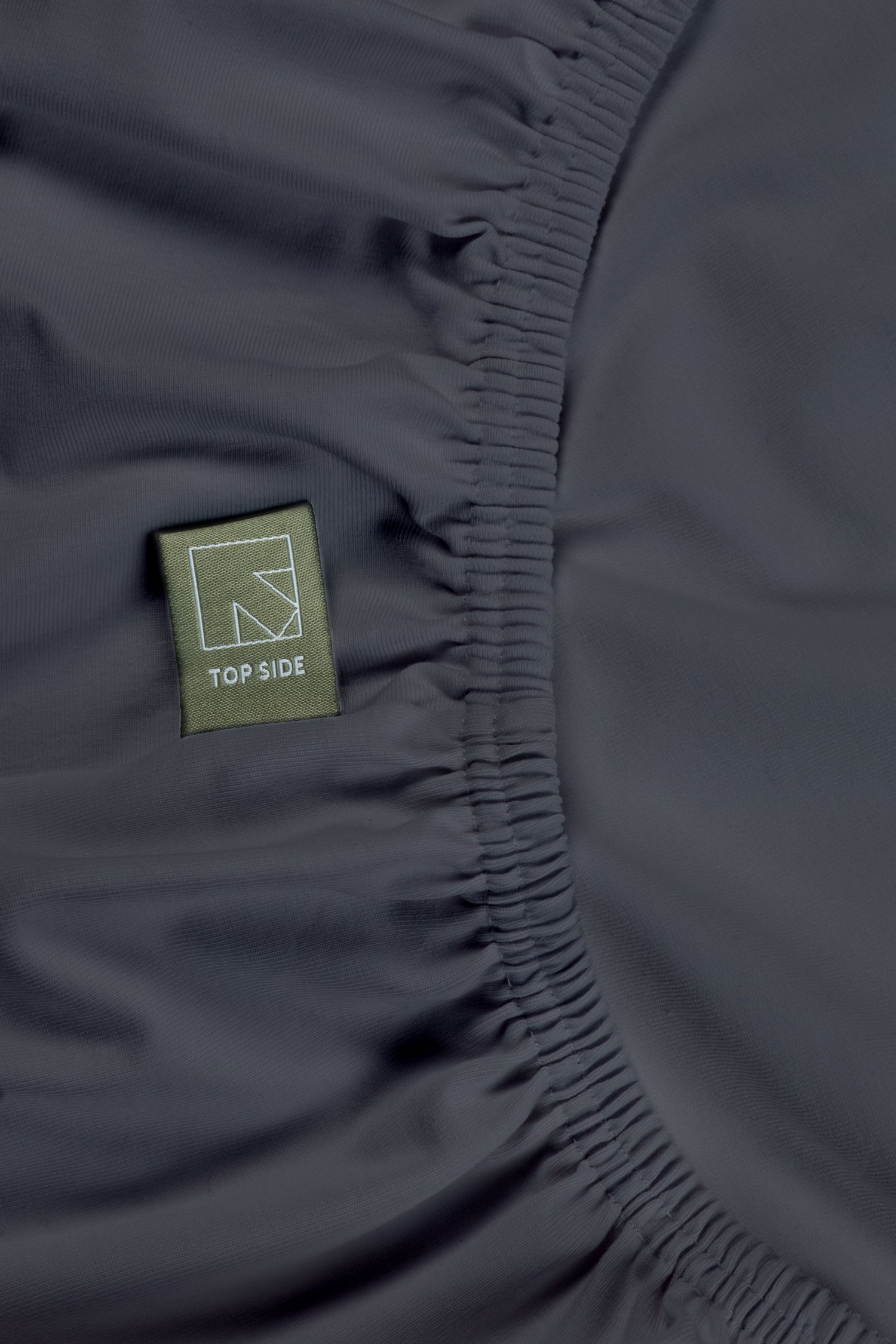 Grijs Spannbettlaken - Baumwolle - Grau