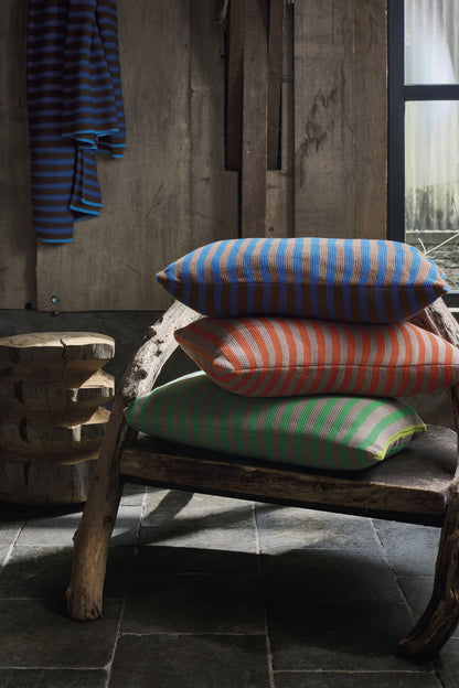 Pip Studio Bonsoir Stripe Kissen - Blau
