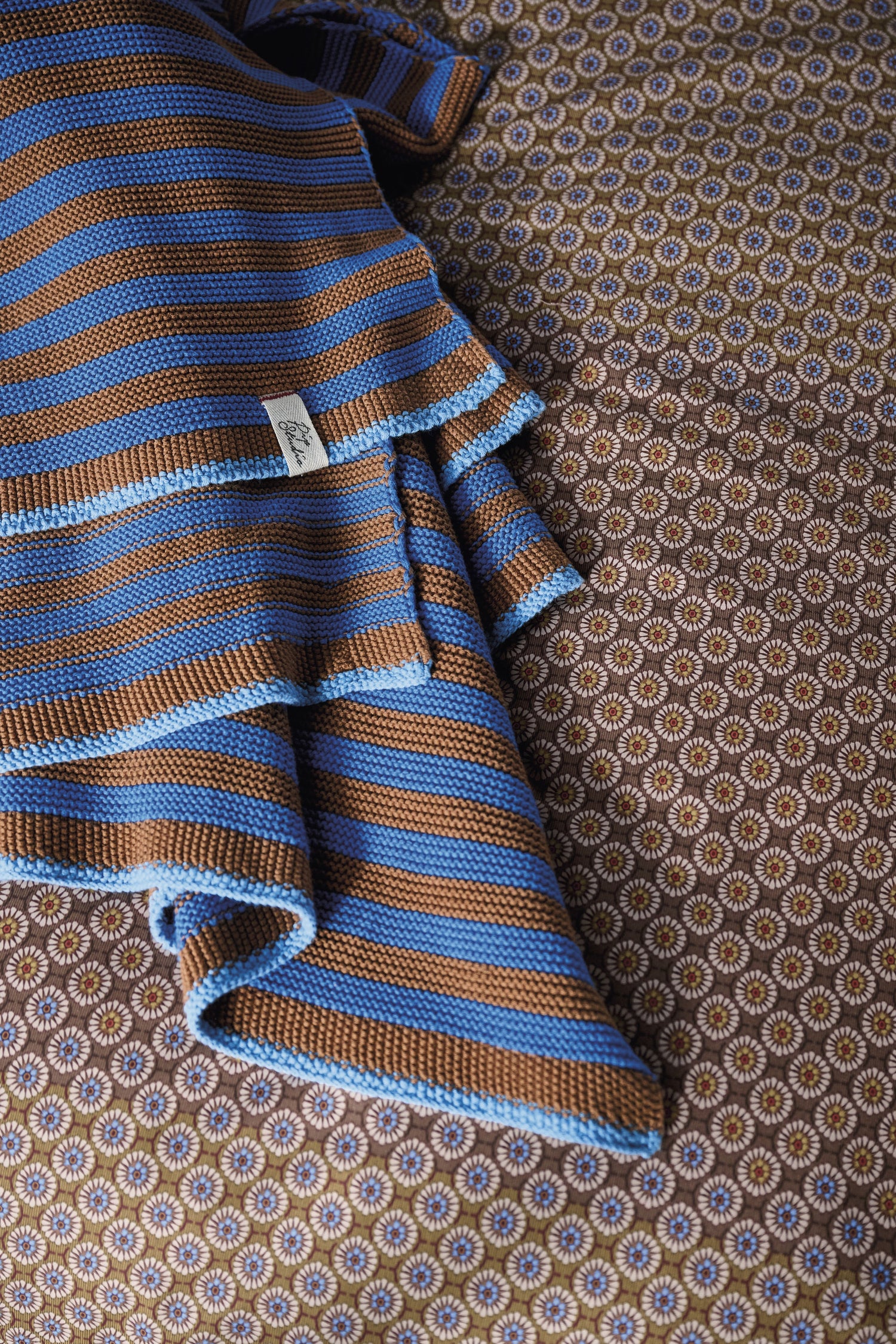 Pip Studio Bonsoir Stripe Wohndecken - Blau