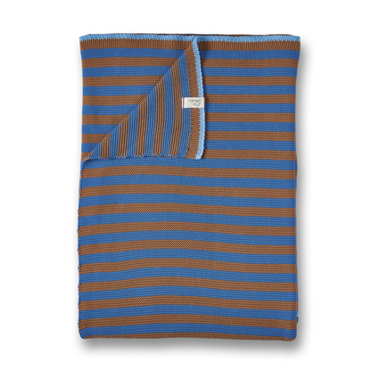 Pip Studio Bonsoir Stripe Wohndecken - Blau