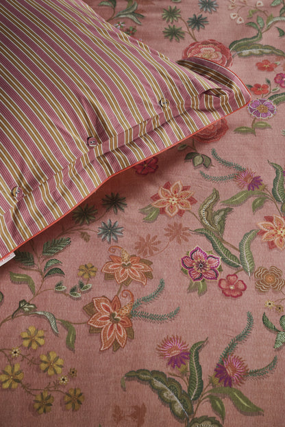 Pip Studio Coco Flower Bettwäsche - Koralle