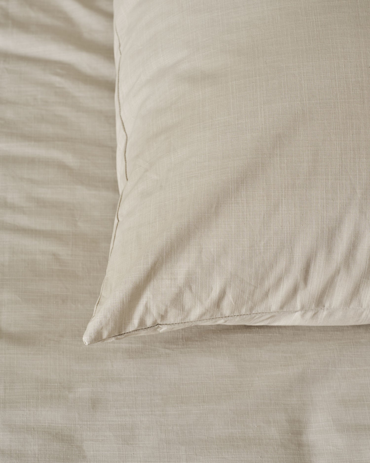 vtwonen Cozy Slub Kissen - Sand
