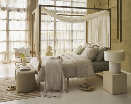 vtwonen Cozy Slub Kissen - Sand