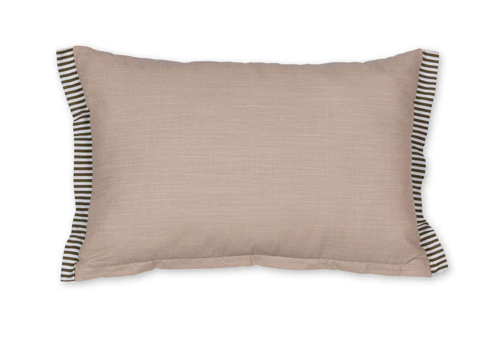 vtwonen Cozy Slub Kissen - Hellrosa