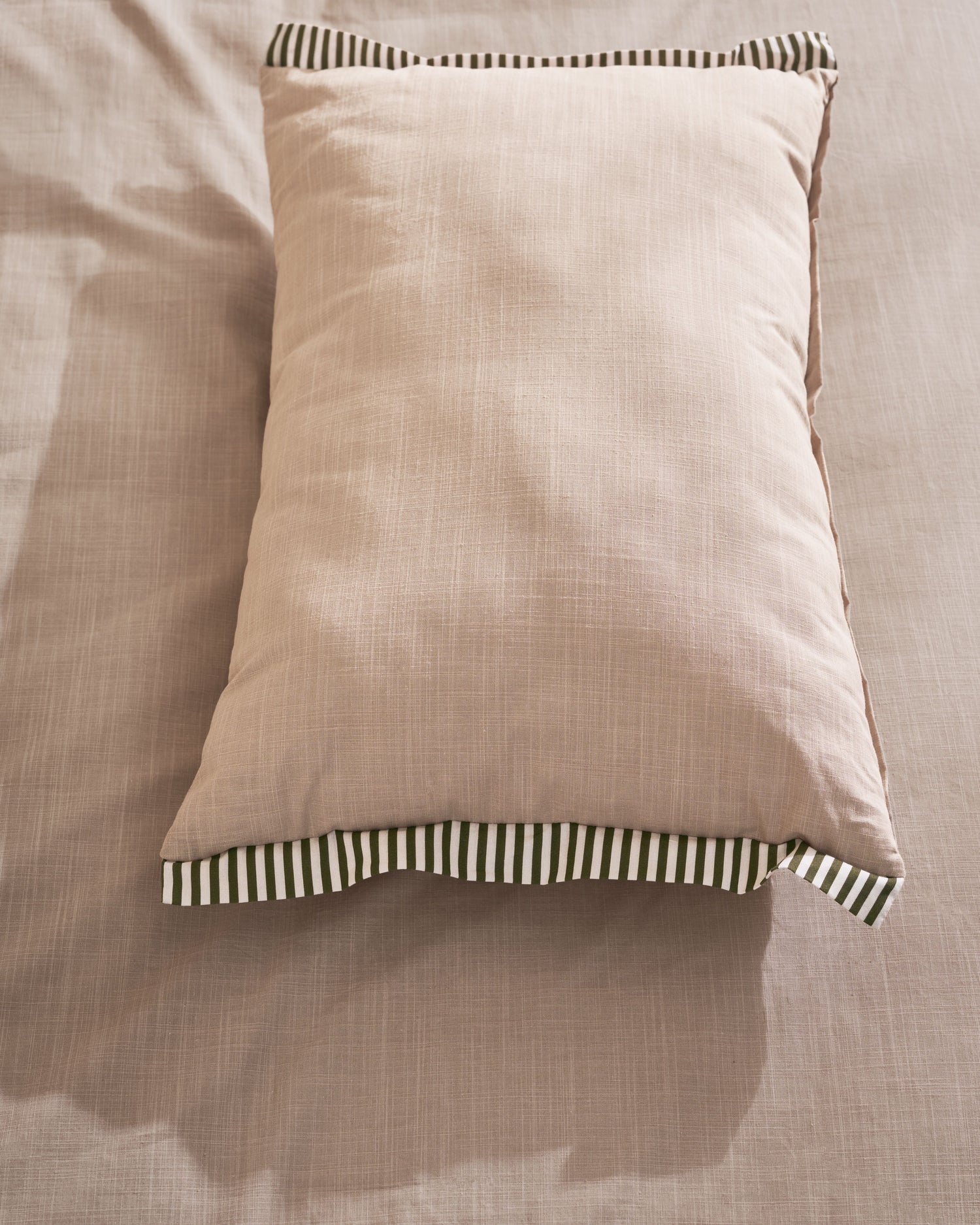 vtwonen Cozy Slub Kissen - Hellrosa