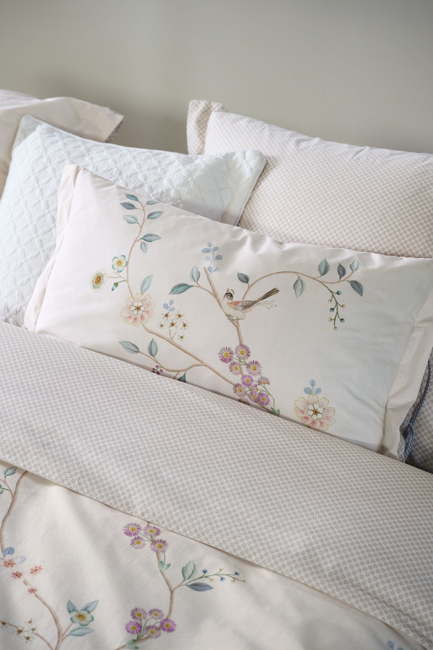 Pip Studio Desi Garden Kissen - Cremefarben