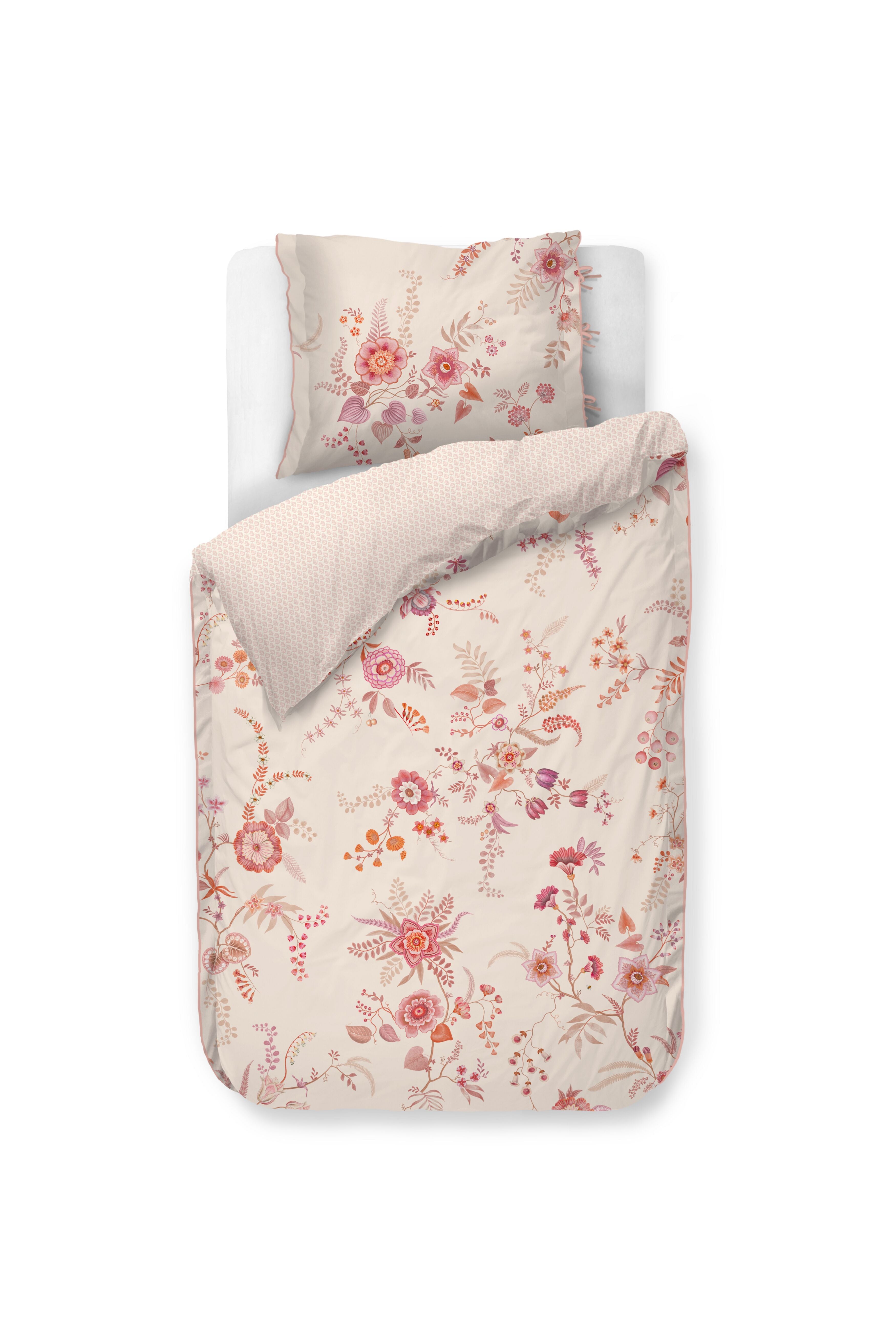 Pip Studio Everbloom Bettwäsche - Hellrosa