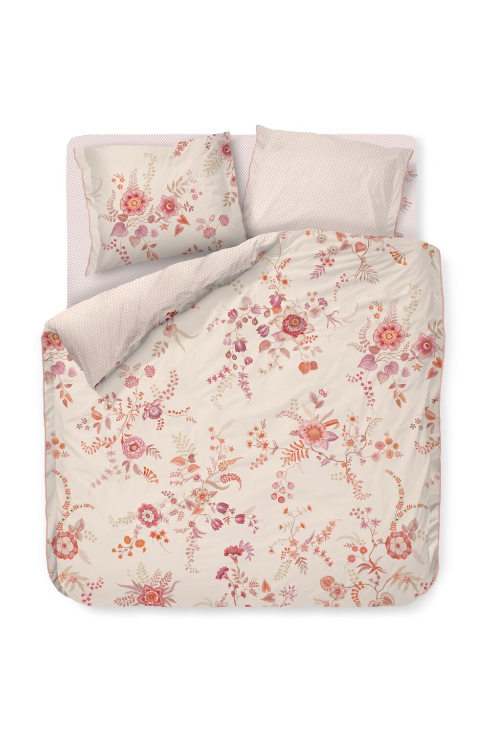 Pip Studio Everbloom Bettwäsche - Hellrosa