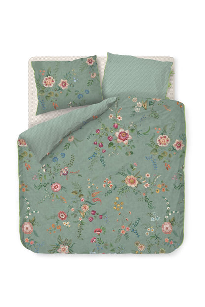Pip Studio Everbloom Bettwäsche - Grün